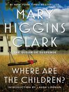 Where Are The Children? (eBook)